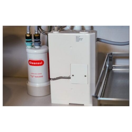 Ảnh lắp đặt máy lọc nước điện giải tạo ion kiềm Mitsubishi Cleansui EU301
